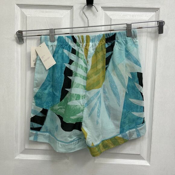 NWT 2-Pack Stars Above Women’s Sleep Shorts Tropical Leaf Print Size S - Picture 3 of 16